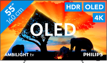 Philips 55OLED759 - Ambilight (2024) TV OLED de taille moyenne