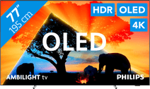 Philips 77OLED759 - Ambilight (2024) Philips Ambilight televisie