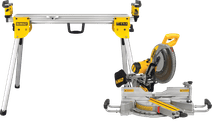 DeWalt DWS780-QS + Support Scie à onglet avec support
