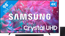 Samsung Crystal UHD 98DU9070 (2024) + Barre de Son Promotion : TV ou barres de son Samsung