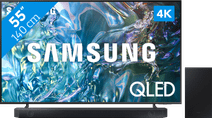 Samsung QLED 4K 55Q64D (2024) + Soundbar Sony LED TV promotion
