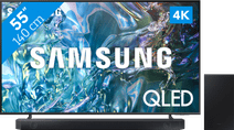 Samsung QLED 4K 55Q64D (2024) + Barre de Son Promotion : TV ou barres de son Samsung