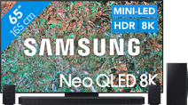 Samsung Neo QLED 8K 65QN800D (2024) + Barre de Son TV Samsung avec One Invisible Connection