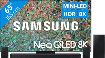 Samsung Neo QLED 8K 65QN800D (2024) + Barre de Son Télévision avec Boitier One Connect