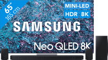 Samsung Neo QLED 8K 65QN900D (2024) + Barre de Son TV Samsung avec One Invisible Connection
