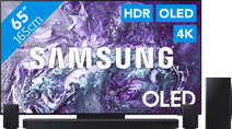 Samsung OLED 4K 65S95D (2024) + Samsung HW-Q930D (2024) TV Samsung avec une télécommande One Remote