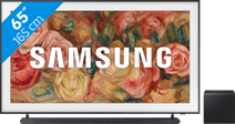 Samsung The Frame 65LS03D (2024) + Samsung HW-S800D Zwart Samsung tv met One Invisible Connection