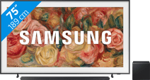 Samsung The Frame 75LS03D (2024) + Samsung HW-S800D Noir TV Samsung avec One Invisible Connection