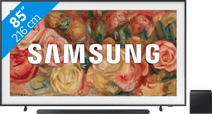 Samsung The Frame 85LS03D (2024) + Samsung HW-S800D Noir TV Samsung avec One Invisible Connection