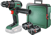 Bosch AdvancedDrill 18V-80 2.5Ah Battery (2x) SystemBox S Starter Kit 