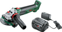 Bosch AdvancedGrind 18 V-80 + 4,0 Ah Batterie et Chargeur Meuleuse d'angle Bosch