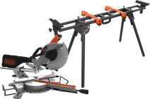 BLACK+DECKER BES700-QS + Support Scie à onglet avec support