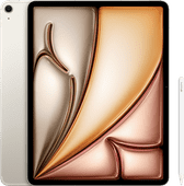 Apple iPad Air (2024) 13 inch 128GB Wifi + 5G Witgoud + Apple Pencil Pro Middelgrote Apple iPad