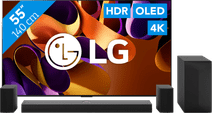 LG OLED55G45LW (2024) + Barre de Son TV 55 pouces