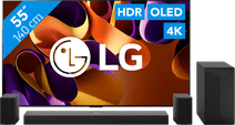 LG OLED55G45LW (2024) + Soundbar LG OLED G2 TV