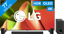 LG OLED77B42LA (2024) + Barre de Son TV OLED pour le gaming