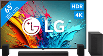 LG 65QNED85T6C (2024)  + Soundbar LG tv voor films en series