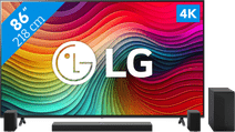 LG 86NANO81T6A (2024) + Barre de Son TV LG avec technologie Nano Cell