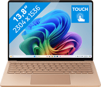 Microsoft Surface Laptop Copilot+ PC 13.8 Snapdragon X Plus / 16GB / 512GB Dune AZERTY Laptop with mid-range build quality