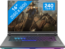 ASUS ROG Strix G16 G614JIR-N4130W Azerty Windows laptop met een dedicated videokaart