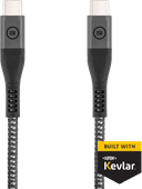 BlueBuilt USB-C to USB-C cable 1.5m Kevlar Black 
