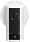 Ring Spotlight Camera Pro 2e Generatie Stekker Wit Ring camera voor een kleine tuin