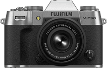 Fujifilm X-T50 Zilver + XC 15-45mm f/3.5-5.6 OIS PZ Systeemcamera voor op vakantie