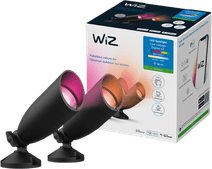 WiZ Spot à Enterrer pour l'Extérieur - Lumière Blanche et Colorée - Kit de Démarrage - Noir Ampoules connectées WiZ