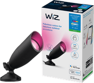 WiZ Spot à Enterrer pour l'Extérieur - Lumière Blanche et Colorée - Extension - Noir Ampoules connectées WiZ