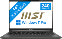 MSI CreatorPro 16 AI Studio A1VJG-254BE AZERTY Windows Pro laptop