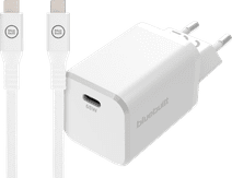 BlueBuilt Power Delivery Chargeur Universel 65 W + Câble de Charge USB-C (2 m) Blanc 