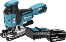 Makita DJV181ZJ + 3,0 Ah accu en lader Makita accu decoupeerzaag