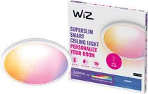 WiZ Plafonnier SuperSlim - Blanc - Éclairage Coloré et Blanc Ampoules connectées WiZ