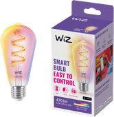 WiZ Edison Filament lamp- Gekleurd en wit licht - E27 Smart lamp