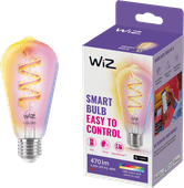 WiZ Ampoule Edison à Filament - Éclairage Coloré et Blanc - E27 Ampoules connectées WiZ