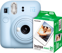 Fujifilm Instax Mini 12 Pastel Blue Bundle Fujifilm Instax