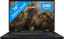 MSI Pulse 17 AI C1VGKG-062BE AZERTY Laptop with mid-range build quality