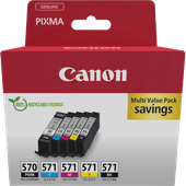 Canon PGI-570/CLI-571 Cartouches Pack Combiné Cartouche d'encre Canon PGI-570 ou CLI-571