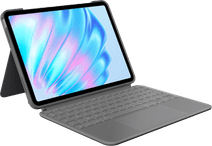 Logitech Combo Touch Apple iPad Air 11" (2024) Toetsenbord Hoes AZERTY Grijs Cadeau vanaf 200 euro