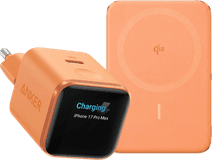 Anker Nano MagGo Draadloze Powerbank 5.000 mAh Oranje + Anker Nano Oplader 45W Oranje Powerbank kopen?