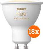 Philips Hue White Ambiance GU10 Lot de 18 Top 10 des ampoules connectées les plus vendus