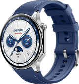 OnePlus Watch 2 Argent/Bleu Montre connectée pour Android Wear OS