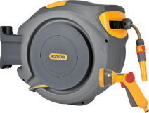 Hozelock Auto Reel 20m + Spray Nozzle Regular garden hose