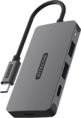 Sitecom USB-C to USB-A/USB-C Hub USB-C hub