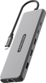 Sitecom 10 in 1 USB 4 Power Delivery Multiport Adapter 100W 