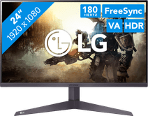 LG UltraGear 24GS50F-B Gaming monitor with a high refresh rate