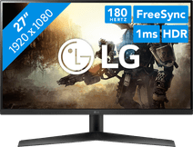 LG UltraGear 27GS60F-B Gaming monitor met een hoge verversingssnelheid