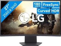 LG UltraGear 27GS60QC-B Gaming monitor with a high resolution