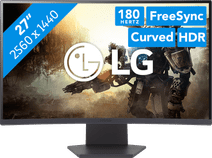 LG UltraGear 27GS60QC-B Gaming monitor with a high refresh rate