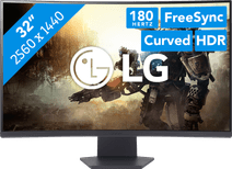 LG UltraGear 32GS60QC-B Écran PC gamer avec un taux de rafraichissement élevé